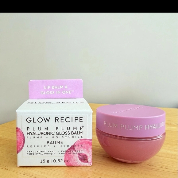Glow Recipe Plum Plump Hyaluronic Gloss Balm - Pink - Picture 1 of 6